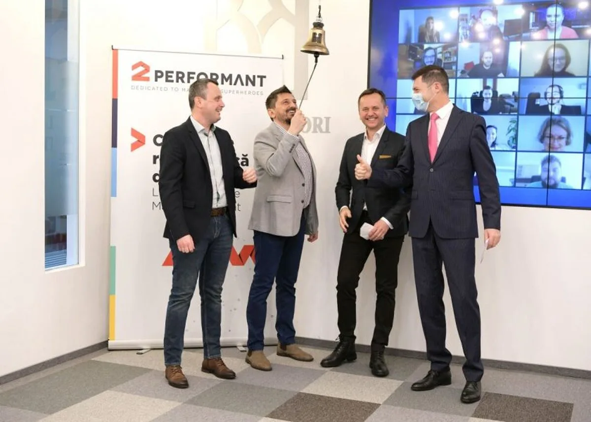 2Performant încheie prima etapă a majorării de capital şi atrage peste 4,2 milioane de leil
