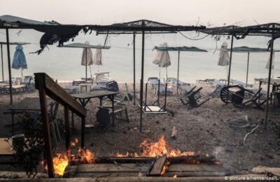 Toate incendiile din Grecia sunt sub control. Anunțul făcut de pompierii eleni