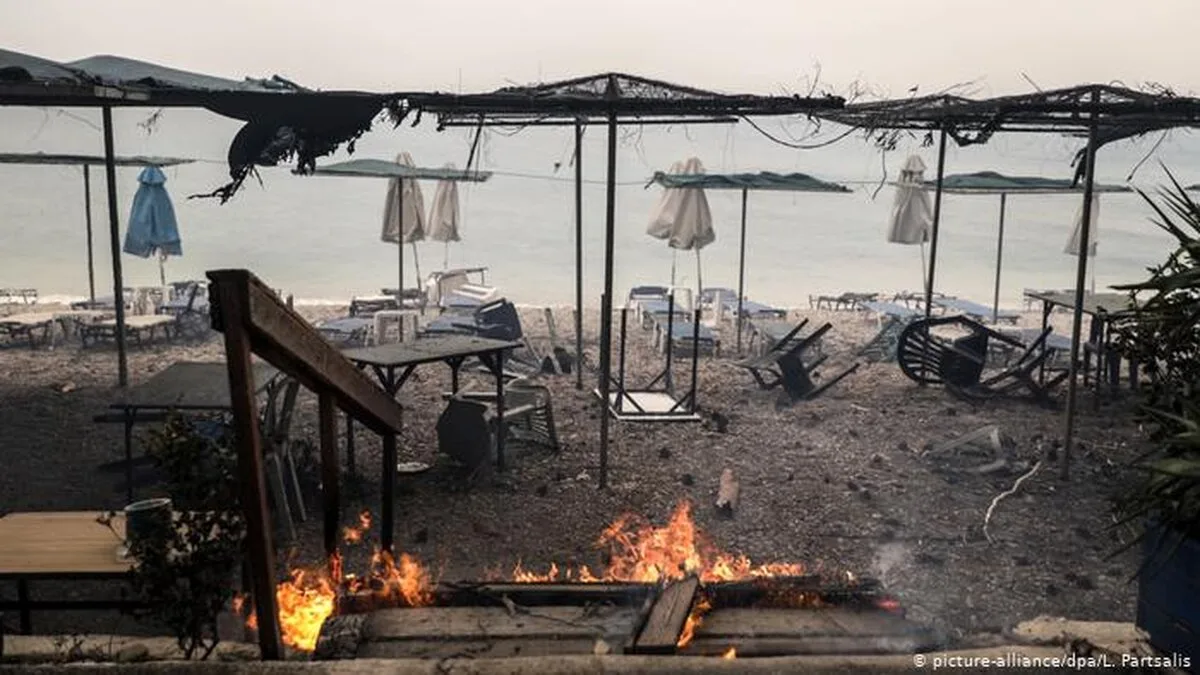Toate incendiile din Grecia sunt sub control. Anunțul făcut de pompierii eleni