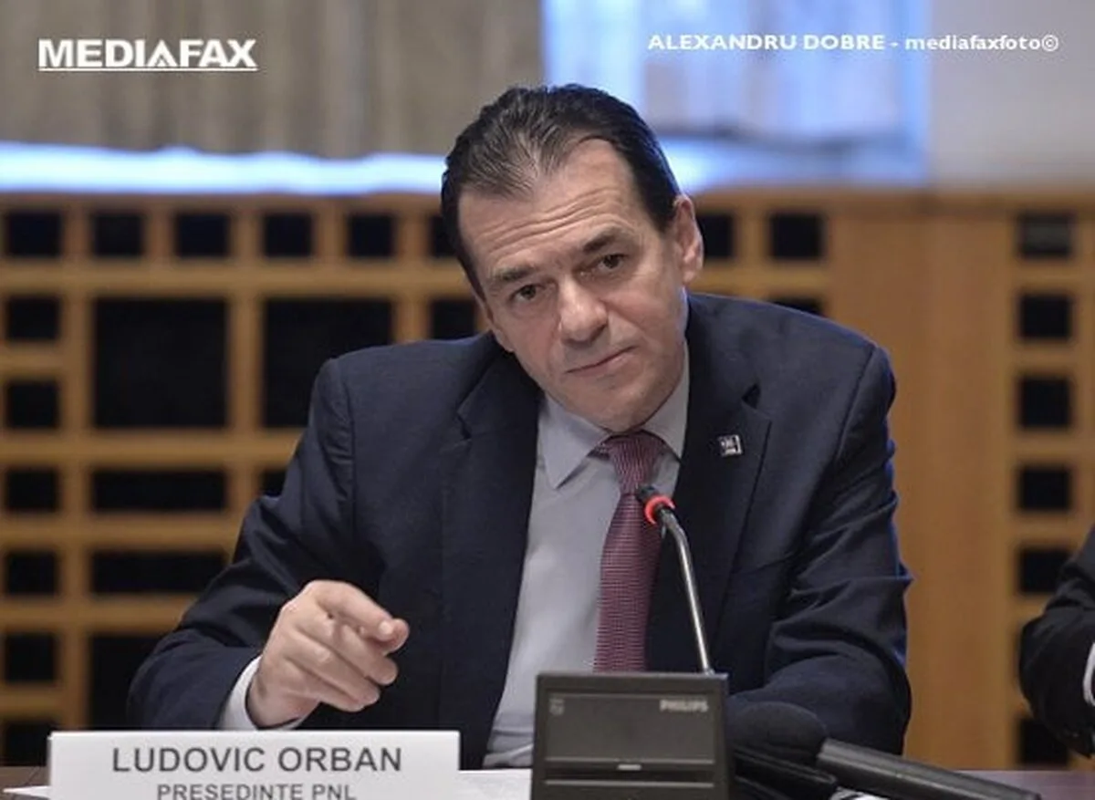 Ludovic Orban a anunțat înființarea noului său partid: Forța Dreptei.