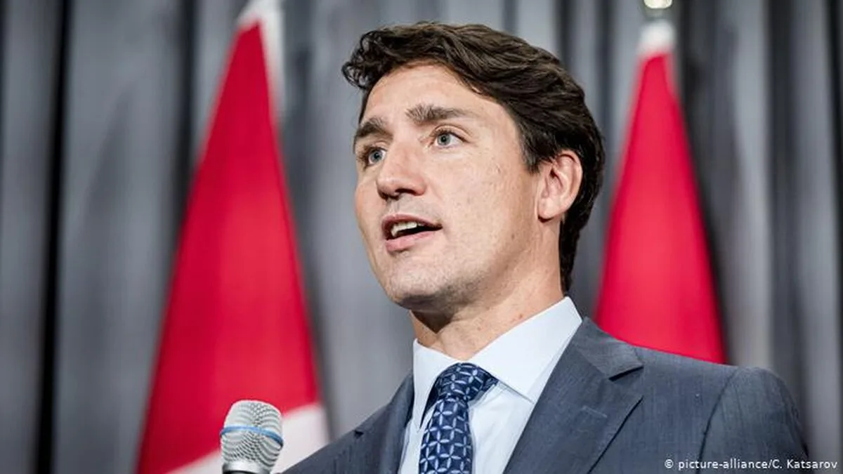 Premierul canadian Justin Trudeau, atacat cu pietre în timpul unei vizite electorale la o fabrică de bere