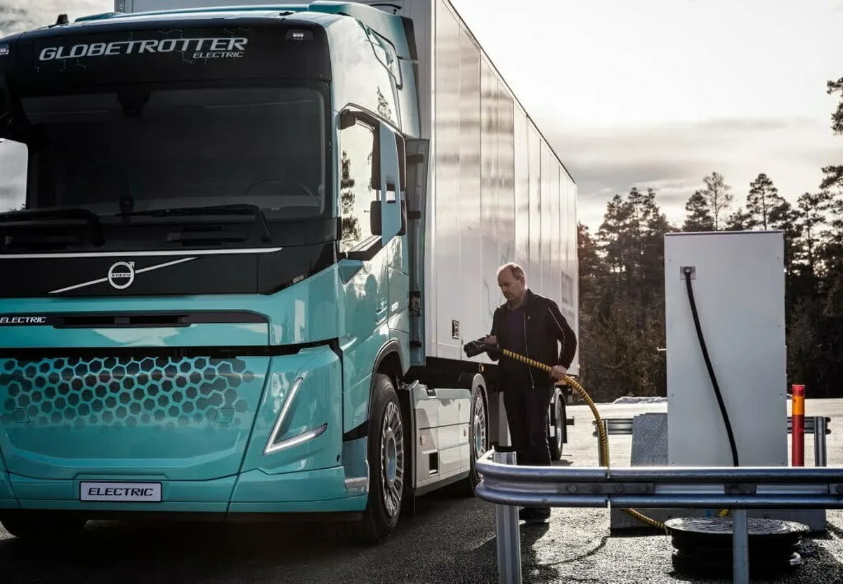 Camionul electric de la Volvo, în Cartea Recordurilor