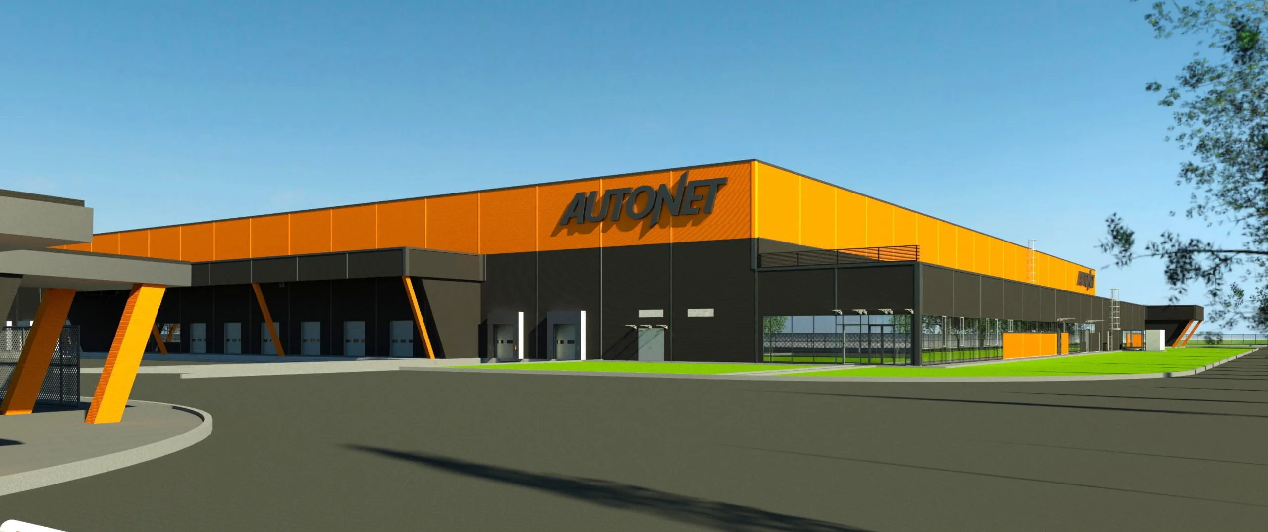 Autonet Group Holding construiește un centru de distribuție robotizat lângă Turda