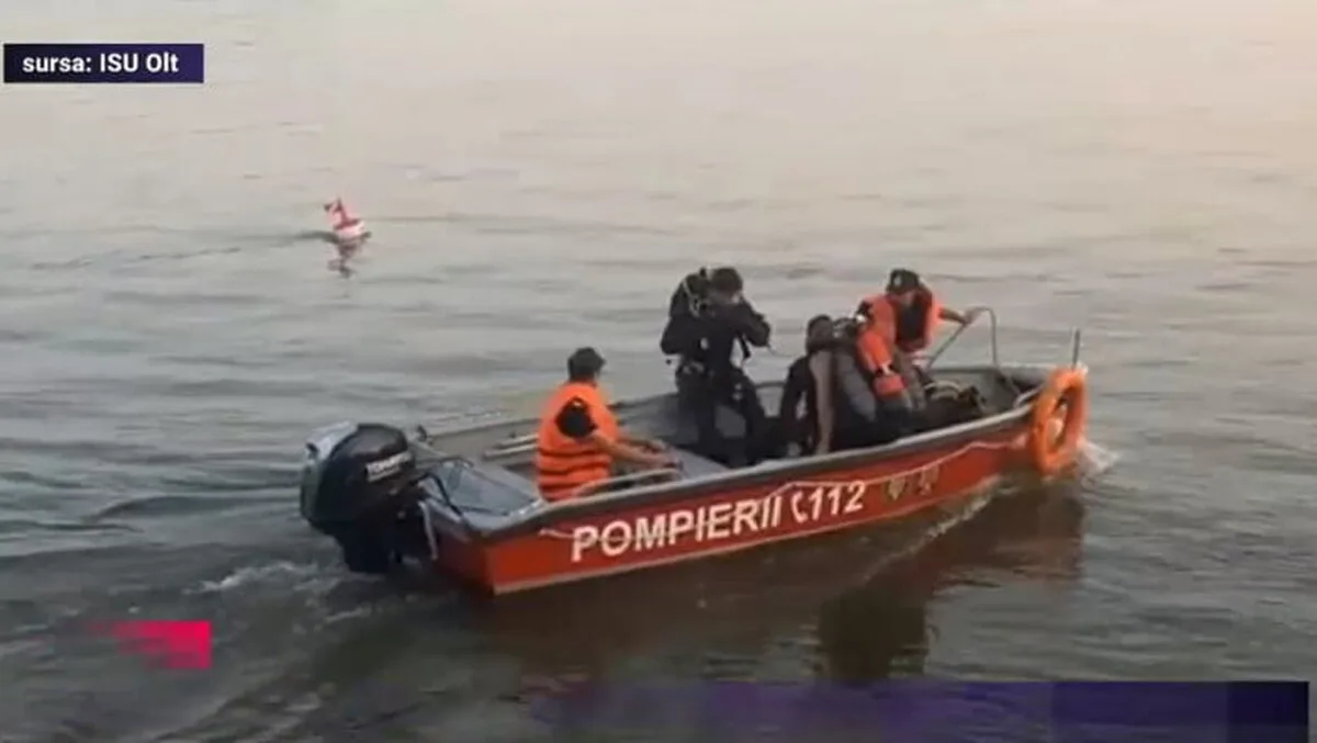 Tânărul dispărut în Dunăre după ce barca în care se afla s-a răsturnat, găsit decedat