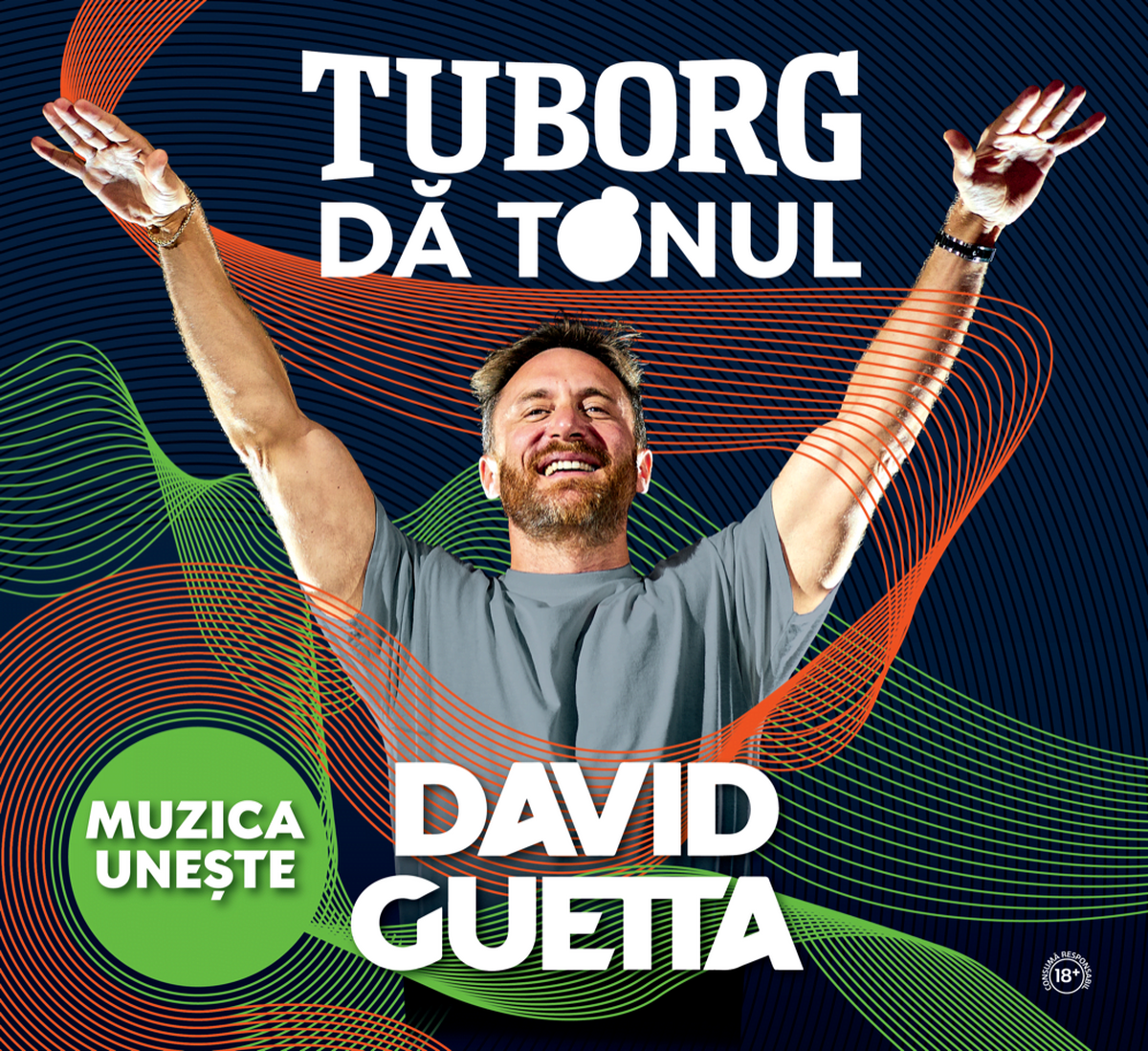 Tuborg lansează Campania Muzica Unește alături de David Guetta