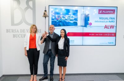 Acționarii Visual Fan (Allview) au aprobat majorarea de capital social cu 5 acțiuni gratuite la fiecare acțiune deținută