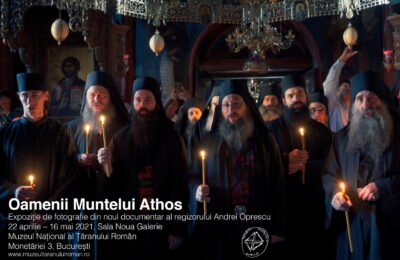 Oamenii Muntelui Athos- Expoziție de fotografie din noul documentar al regizorului Andrei Oprescu despre Muntele Athos