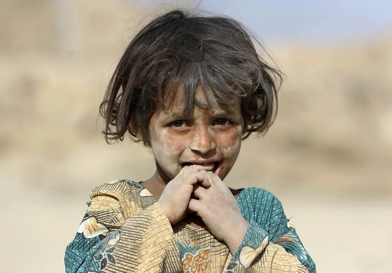 Peste un milion de copii sunt în pericol să moară de foame în Afganistan.