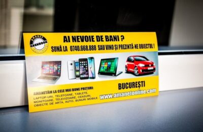 Bani facuti rapid cu amanet auto