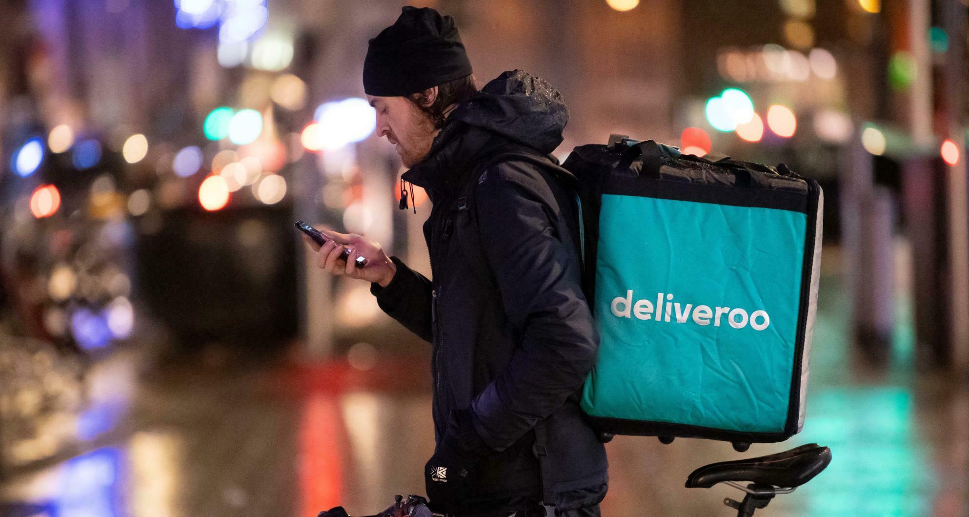Comenzile companiei de livrare Deliveroo s-au dublat în primul trimestru