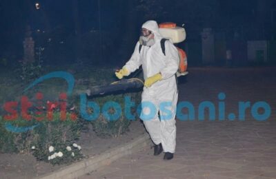 DNA a intrat pe fir în cazul firmei juristului DSP Botoșani care făcea dezinfecția orașului în starea de urgență cu 0 angajați