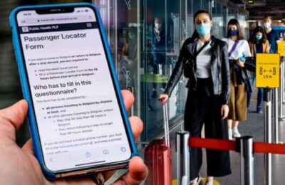 Formularul de localizare, completat cu 24 de ore înainte de intrarea în țară sau imediat după.