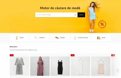 Comenzile s-au dublat pe www.glami.ro pentru rochii și fuste