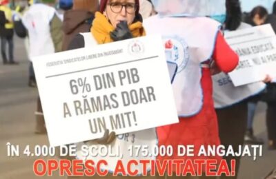 Profesori au intrat în grevă