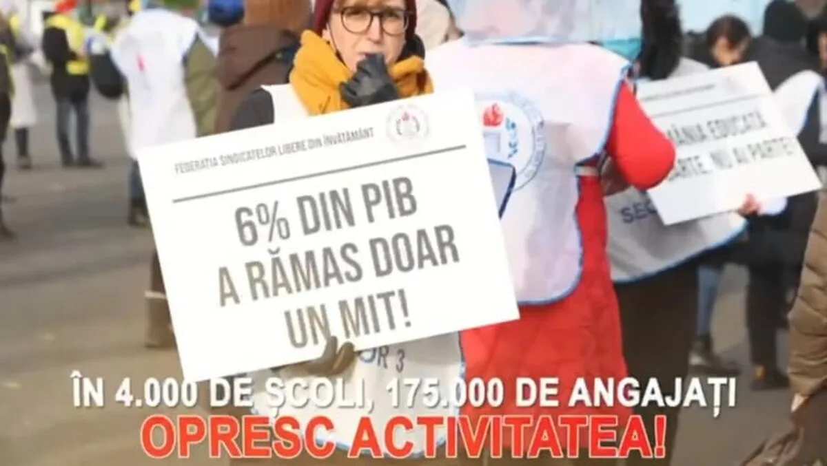 Profesori au intrat în grevă
