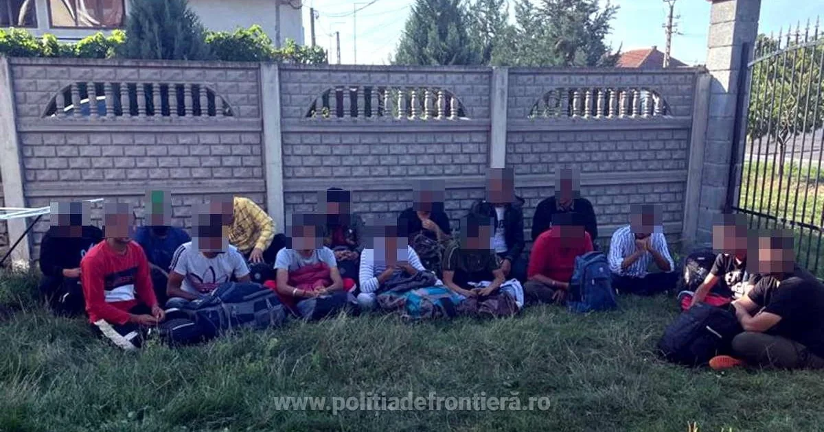 Un bărbat din Timiș găzduia 24 de indieni care așteptau să treacă granița ilegal