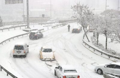 Căderi masive de zăpadă în Turcia.