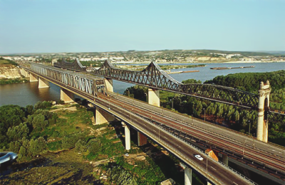 Se reiau lucrările la calea de rulare la Podul de la Cernavodă