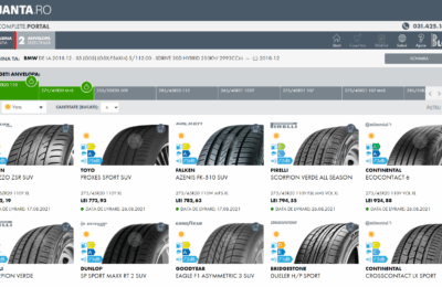 Configuratorul JANTA.RO oferă anvelope speciale pentru toate tipurile de SUV-uri și pentru orice sezon