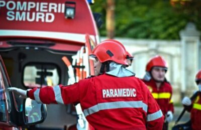 Accident cu două TIR-uri pe DN 72, o persoană rănită iar traficul este blocat