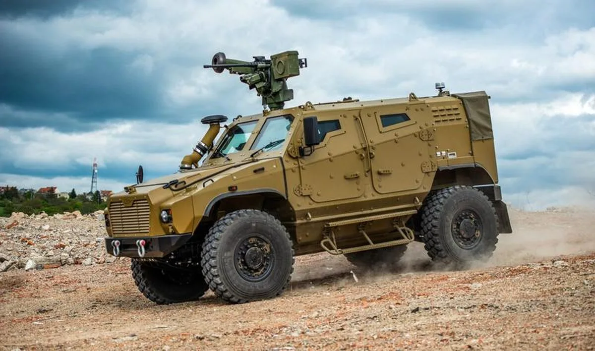 ​O companie din România vrea să producă în țară un autovehicul blindat 4×4