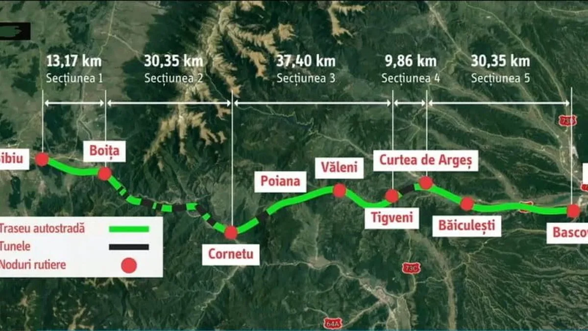 Autostrada care va traversa Carpaţii!