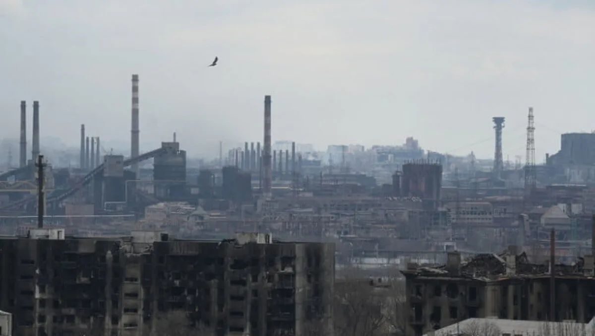 Spitalul de campanie din combinatul Azovstal de la Mariupol a fost lovit de o bombă
