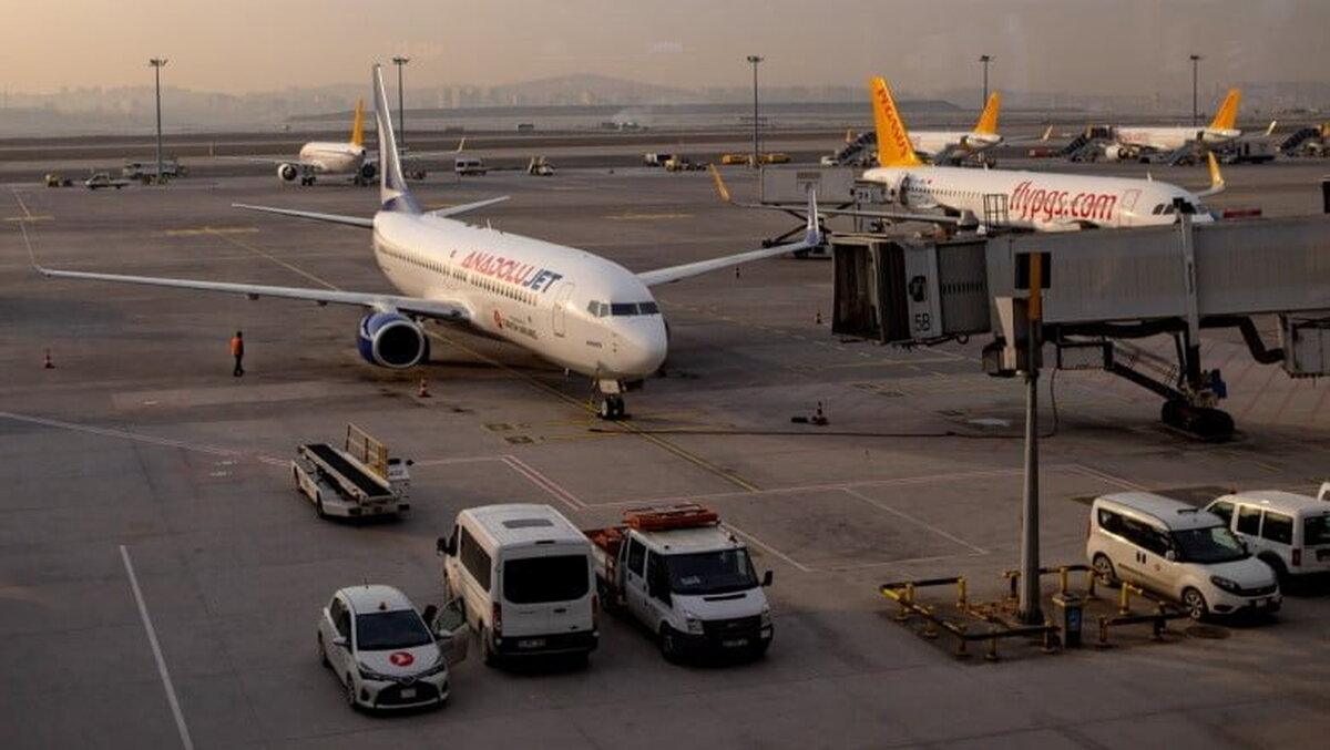 O cursă aeriană a fost oprită chiar înainte de decolare