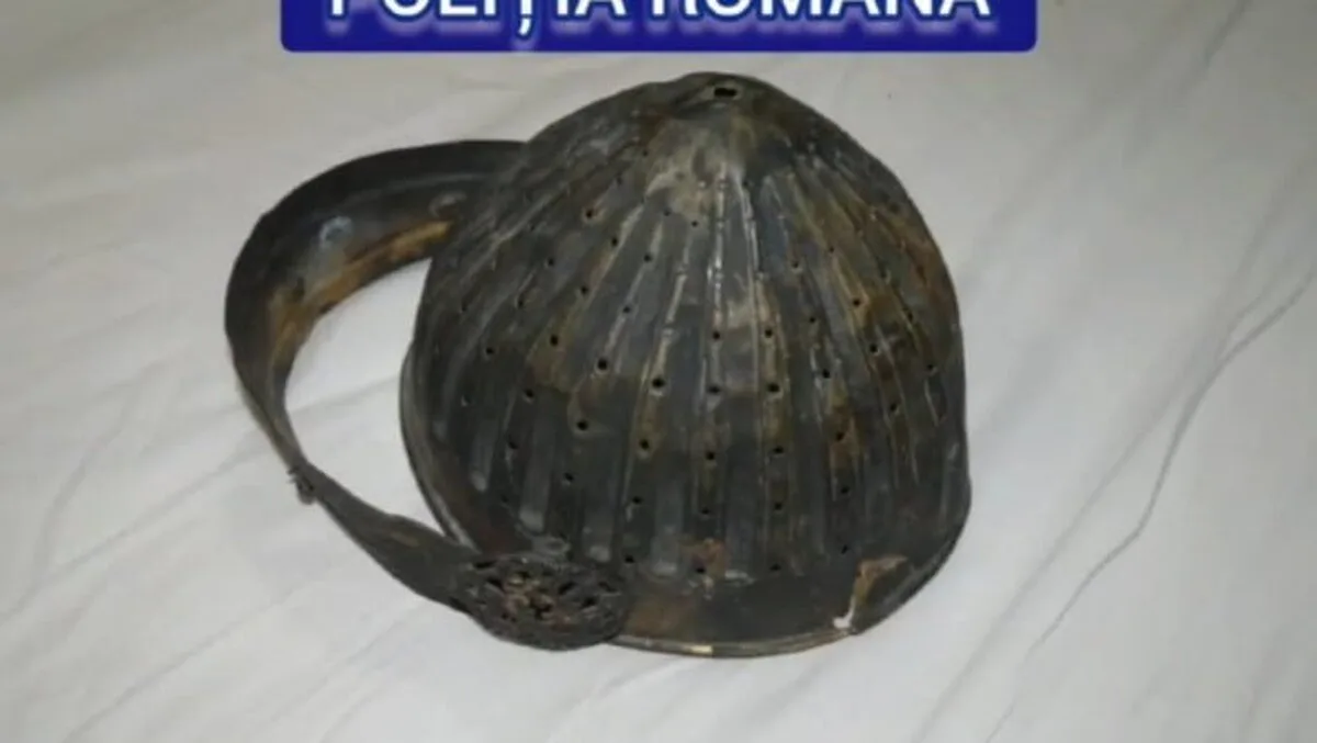 Coiful „de patrimoniu” descoperit în Argeș este, de fapt, o jucărie