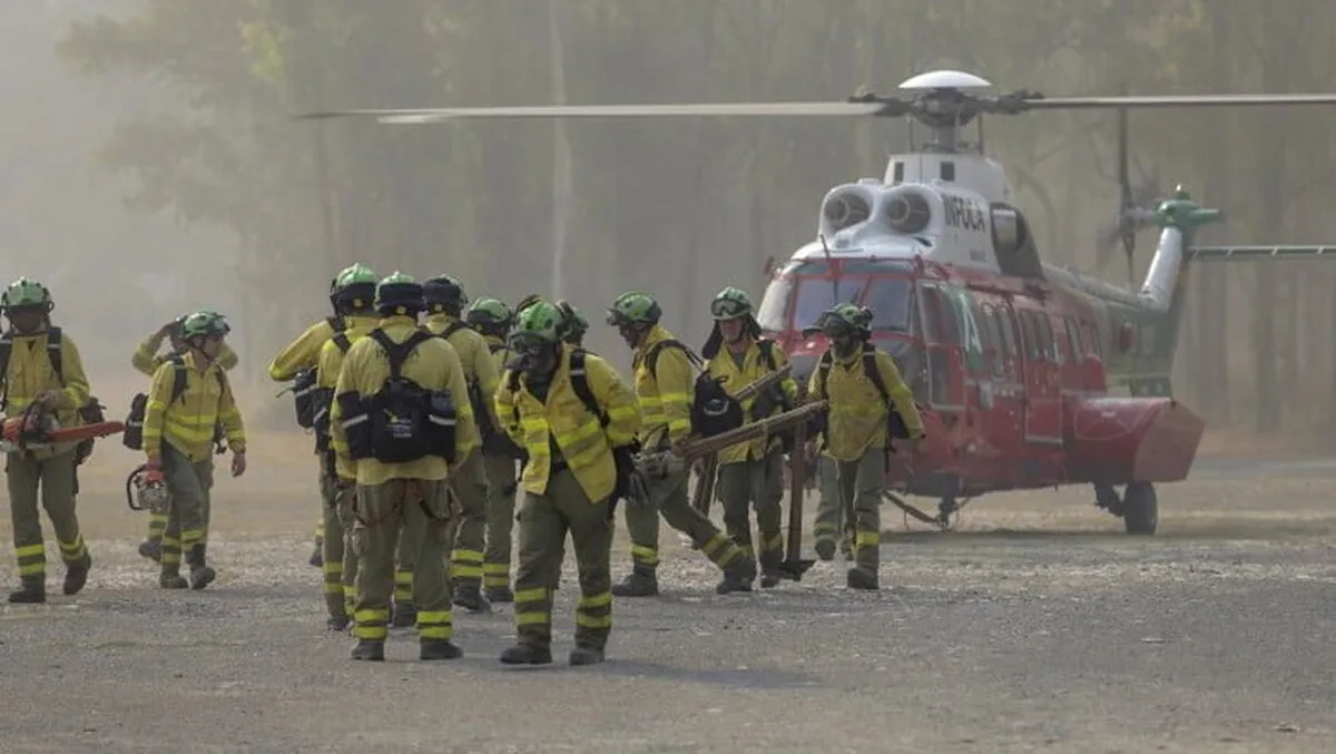 Incendiul din Malaga, este acum sub control