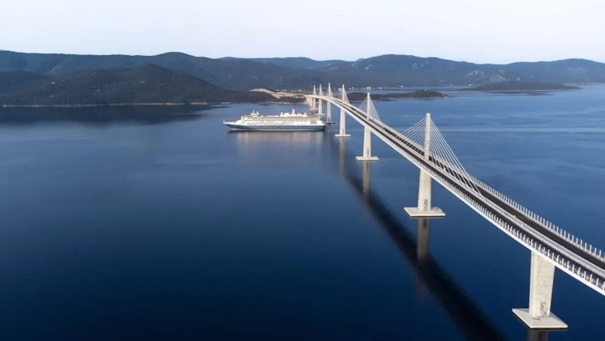 Croaţia inaugurează un pod de importanță crucială spre Dubrovnik