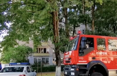 Explozie într-un bloc din Hunedoara