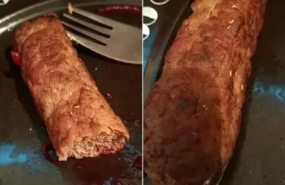 Un bărbat a mâncat mici cu viermi de la un cunoscut supermarket