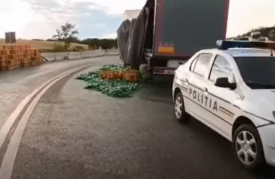 Pârâu de bere, într-o localitate din județul Olt