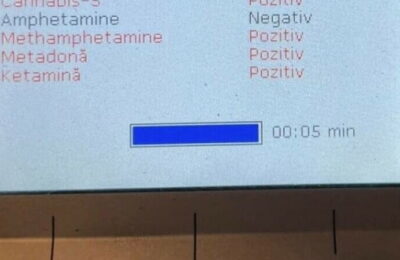 Bărbat prins în Bucureşti când conducea sub influența a şapte feluri de droguri.