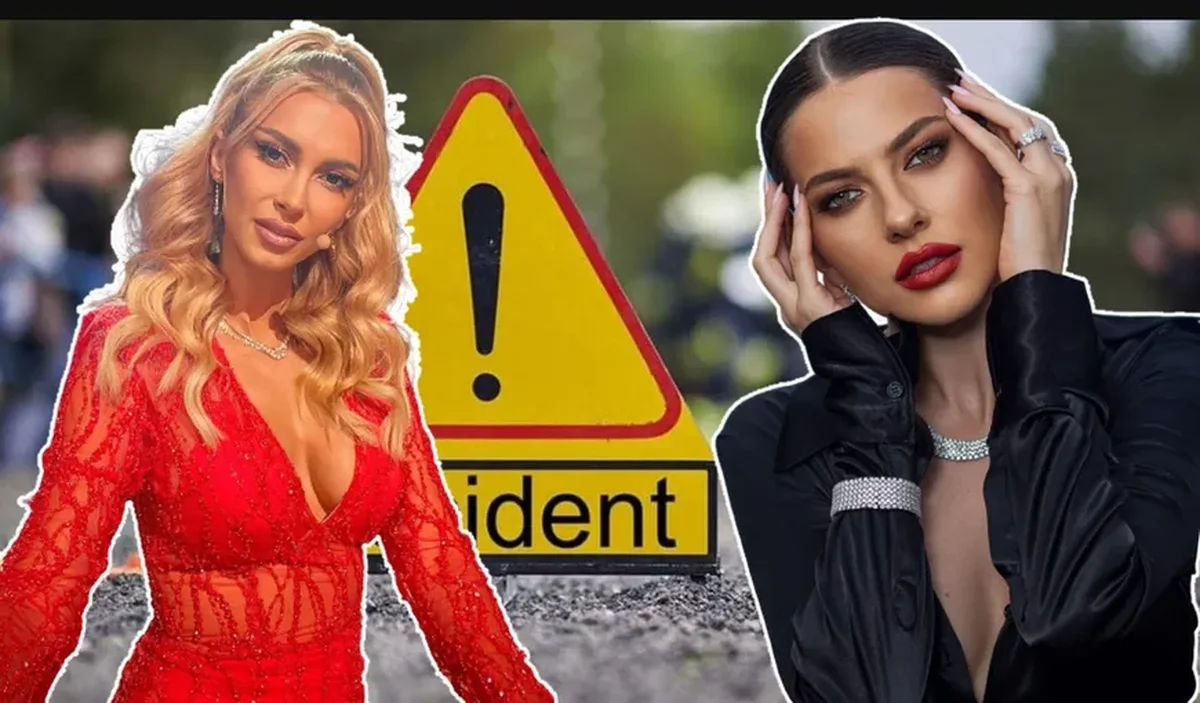 Lidia Buble şi Andreea Bălan au avut accident auto.