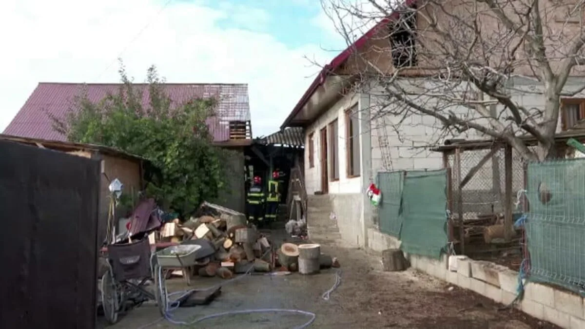 Pensionar din Gorj, găsit carbonizat în casă.