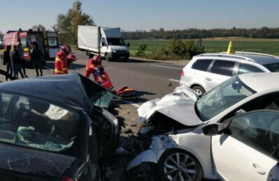 Grav accident pe E85, o persoană a murit și alte două au fost rănite