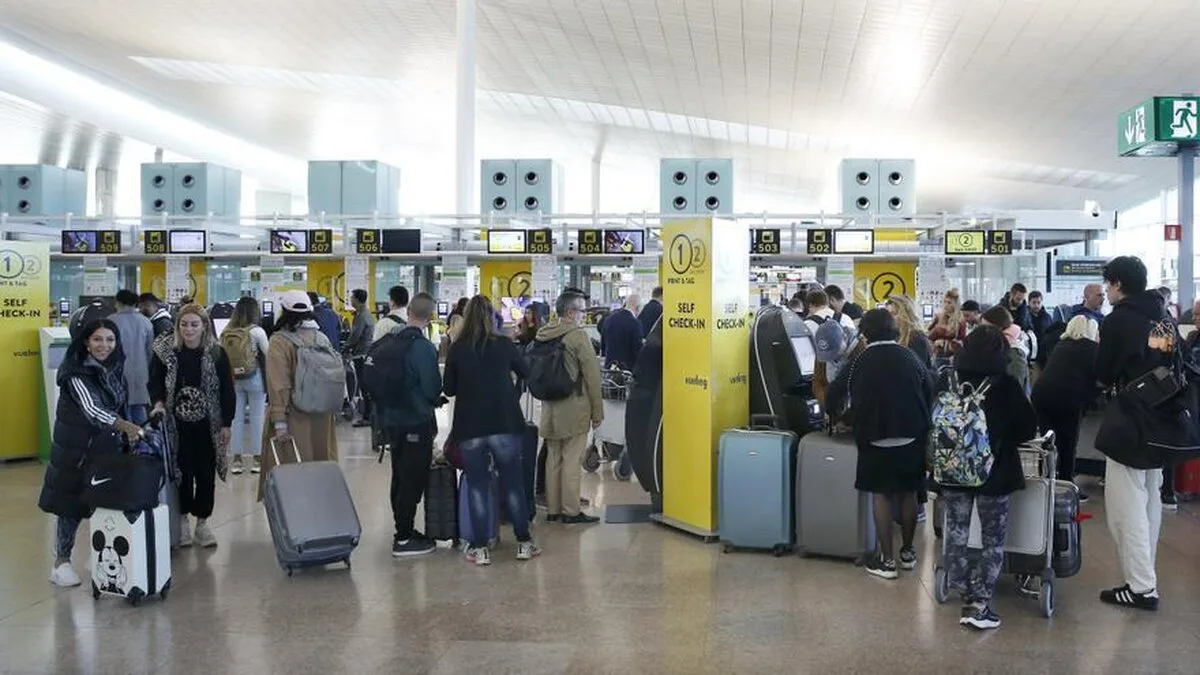 64 de zboruri anulate în această duminică, 28 dintre ele în El Prat