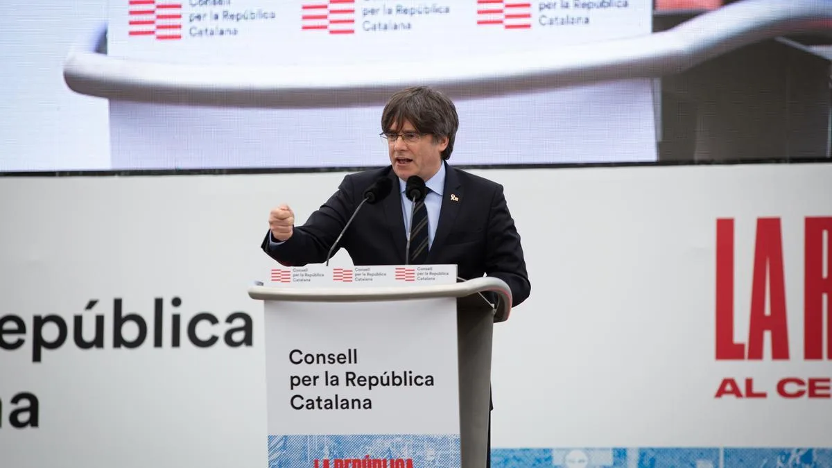 Puigdemont îi cere lui Metsola să-și respecte statutul de europarlamentar și să nu arunce „nici o umbră”