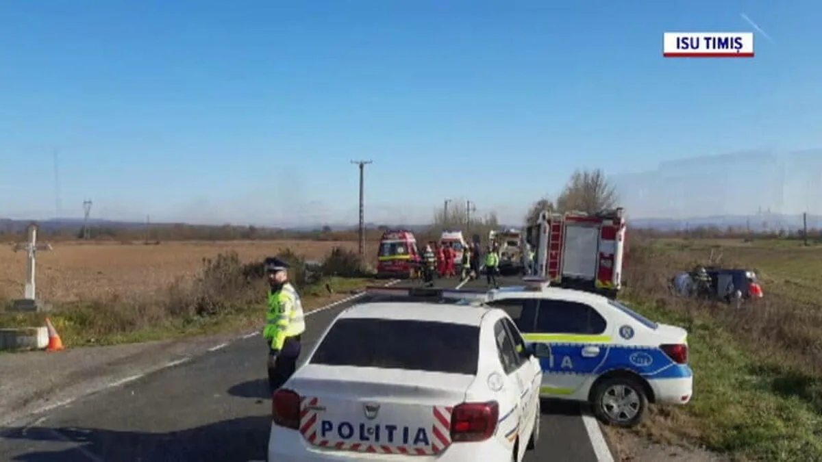 Accident grav în Mehedinți.