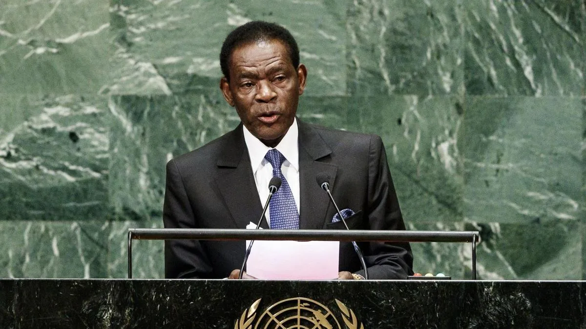 Obiang câștigă alegerile din Guineea Ecuatorială cu aproape 95% din voturi