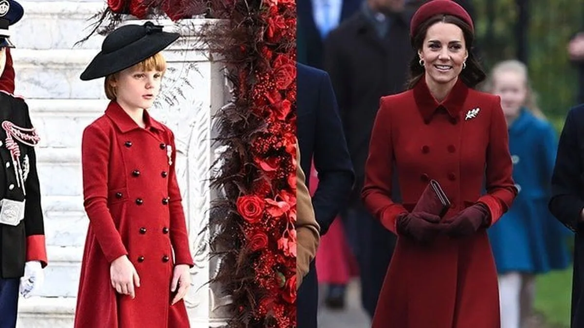Micuța Gabriella din Monaco studiază să devină șic ca Kate Middleton   Vanity Fair Italia