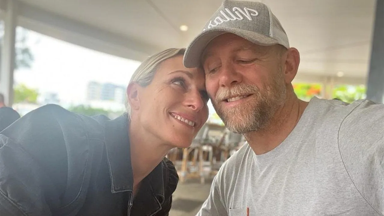 Mike Tindall și fotografia cu soția sa Zara după trei săptămâni de despărțire