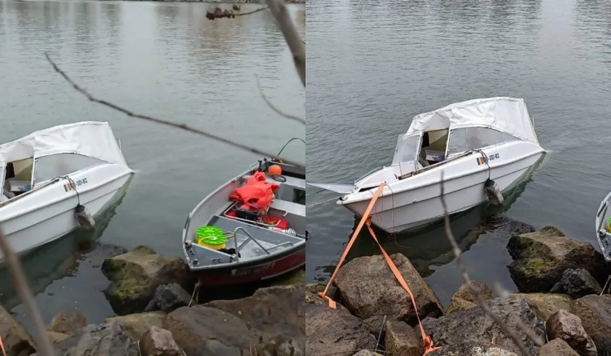 Accident naval pe brațul Sulina.