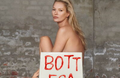 Kate Moss (nud) pentru o sesiune specială