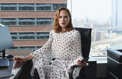 Campania Balenciaga 2023, Nicole Kidman la birou