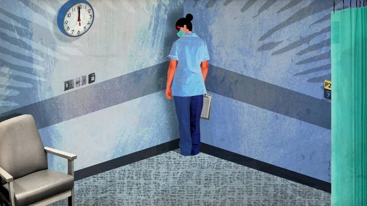 Un NHS epuizat șchiopătează spre amiază