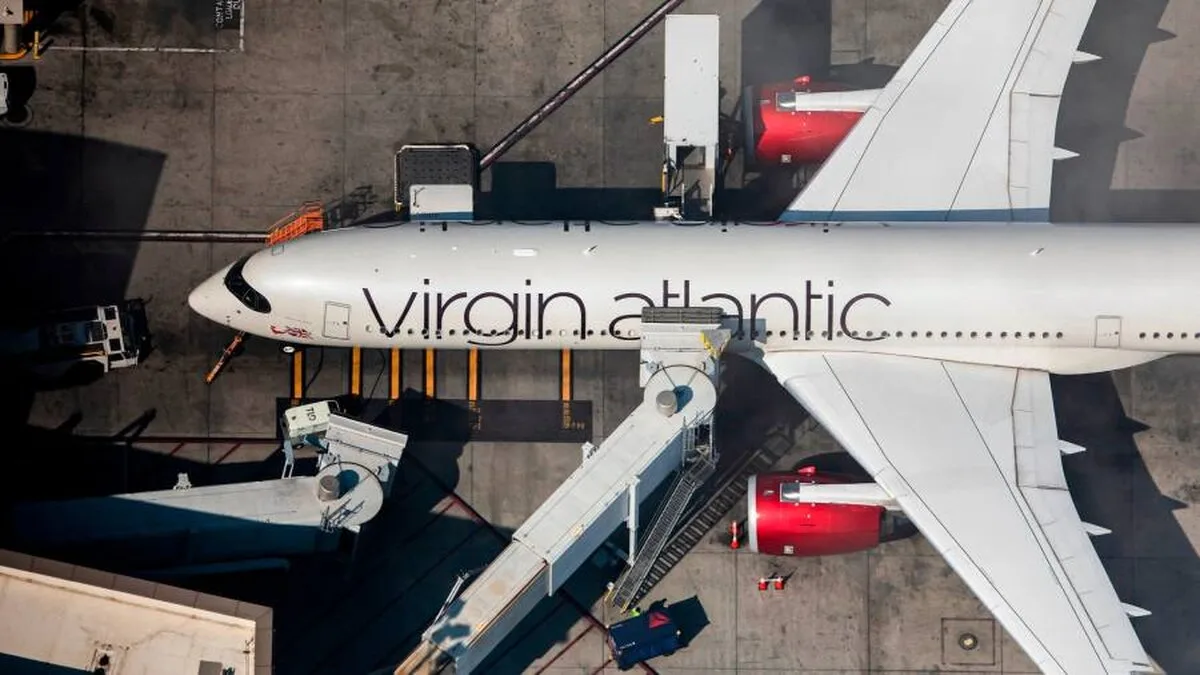 Virgin Atlantic va lansa primul zbor transatlantic net zero