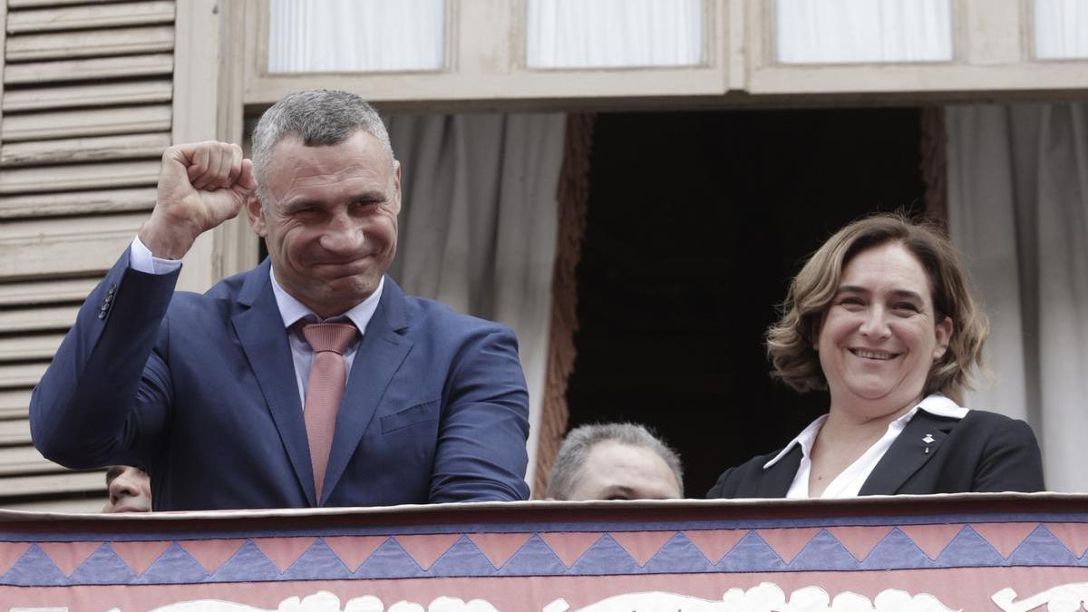 Războiul Rusia-Ucraina   Colau călătorește în Ucraina, invitat de primarul Kievului